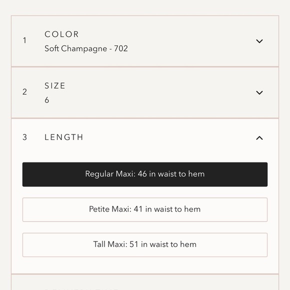 Revelry Bridesmaids Dress - Athena Satin Dress, Soft Champagne - Picture 5 of 5